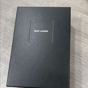 Saint Laurent Sleek Black Gift Box